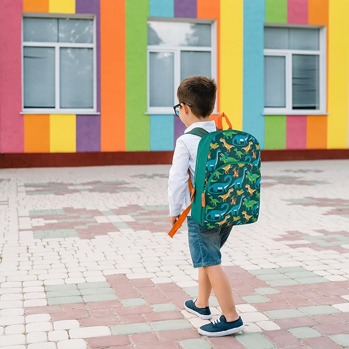 15 Inch Kids Backpacks for Boys & Girls | Preschool, Kindergarten, Elementary School Backpacks with Adjustable, Padded Straps Dinosaur