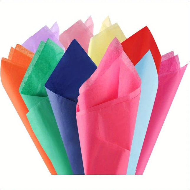 20" Colored Tissue Paper Bulk for Holiday Birthday Parties DIY Crafts Craft Decorations etc