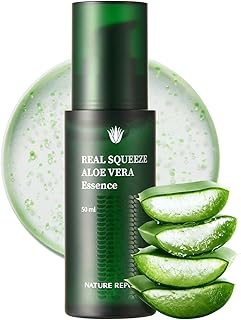 Nature Republic Real Squeeze Aloe Vera Essence -Hydrating Moisturizer