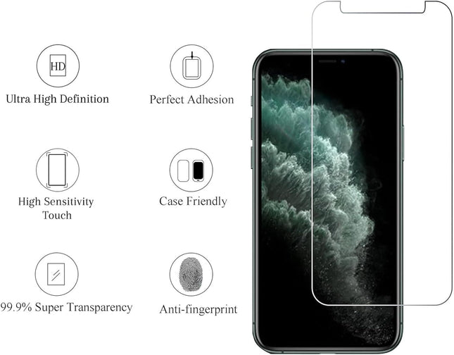 3 Pack Screen Protector for iPhone 11 Pro Max/iPhone Xs Max