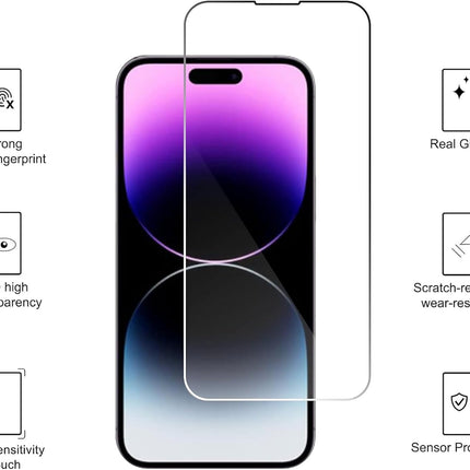 3 Pack Screen Protector for iPhone 14 Pro Max/iPhone Xs Max