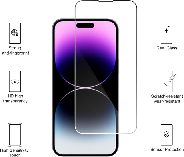 3 Pack Screen Protector for iPhone 14 Pro Max/iPhone Xs Max