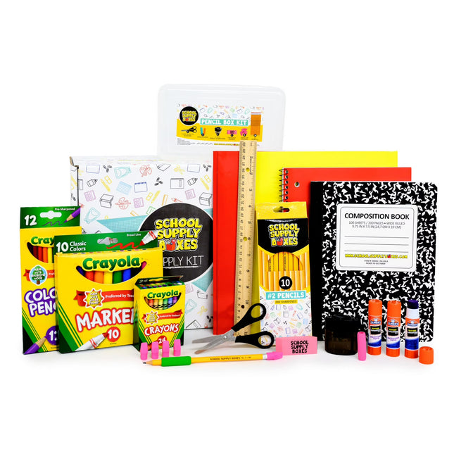 Back to School Supply Kit Grades K-5 – School Supply Boxes