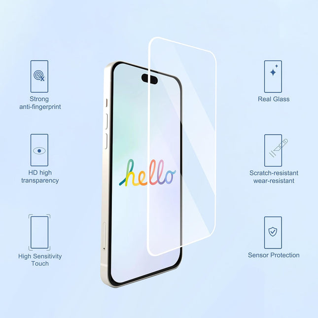 3 Pack Screen Protector for iPhone 16 Pro Max/iPhone Xs Max