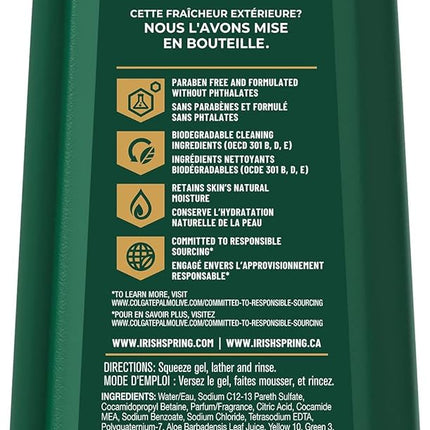 Aloe Mist Body Wash Skin"s Natural Moisture Cleaning and Refreshing Scene 20 FL OZ