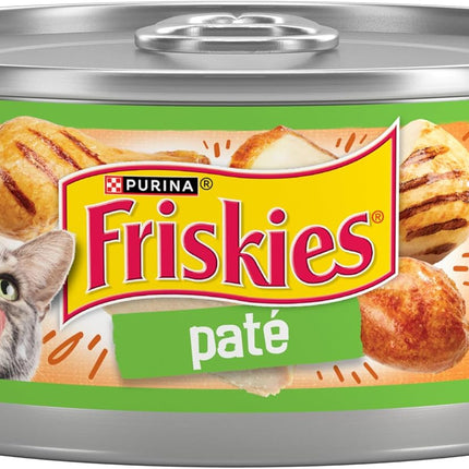 Purina Friskies Wet Cat Food Variety Per Can Filets, Shred, Pate and Treats