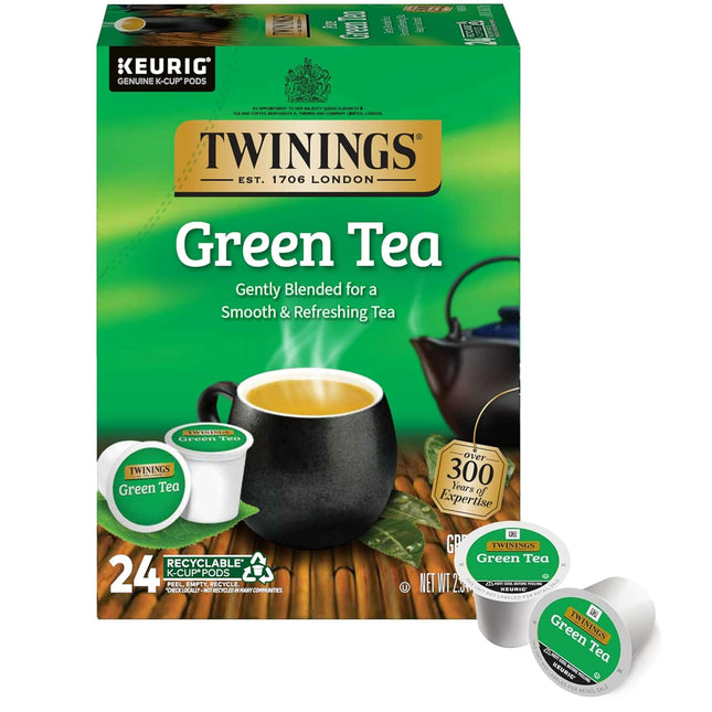 Twinings Green Tea K-Cup Pods for Keurig, 24 Count (Pack of 1)