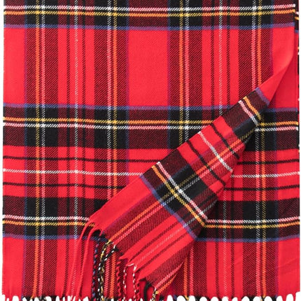 Pattern Cashmere Feel Classic Soft Luxurious Winter Scarf For Men Women Holiday Gift