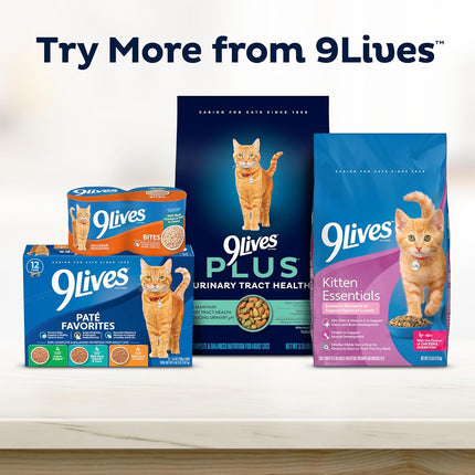 9Lives Plus Care and Essentials Dry Cat Food 3.15 Pounds