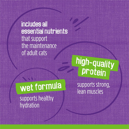 Purina Friskies Pate Wet Cat Food Variety 12 Cans or 24 Cans