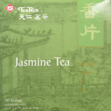 Ten Ren Jasmine Tea Teabags 0.07 oz 20 pack and 50 pack