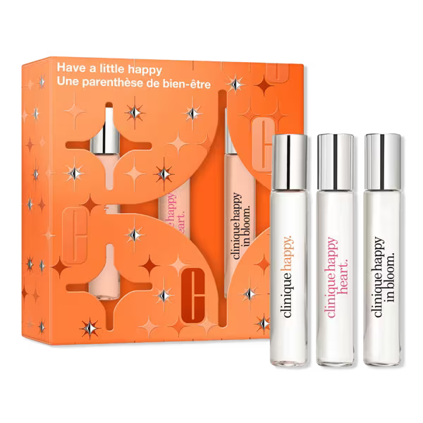 Clinique Little Happy Mini Perfume Set for Holiday Gift or Personal Care