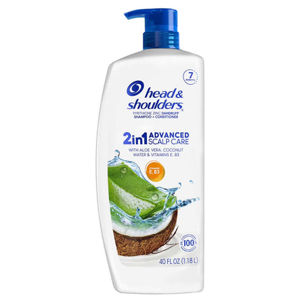 Head and Shoulders 2in1 advanced scalp care with Aloe Vera Coconut VE B3