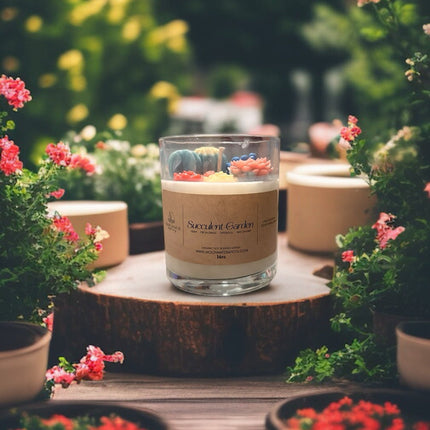 Succulent Garden Candle - LIMITED EDITION! (*NEW*)