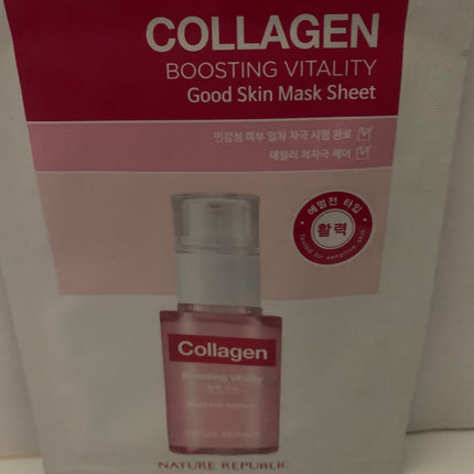 Nature Republic Collagen Boosting Vitality Good Skin Mask 1 Sheet