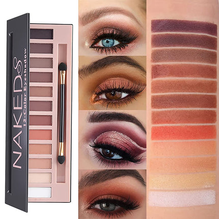 Makeup Kit for Women Full Kit,12 Colors Eyeshadow Palette Gift Set for Women,Teens