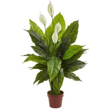Nearly Natural 42” Spathiphyllum Artificial Plant